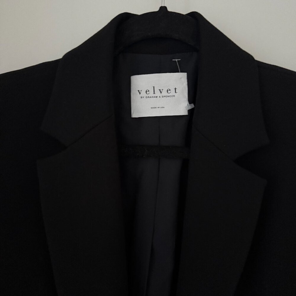 Brand New - Black Boyfriend Style Blazer - Size Small - Picture 3 of 4